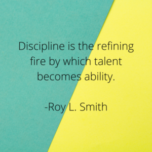 Roy L. Smith – Discipline