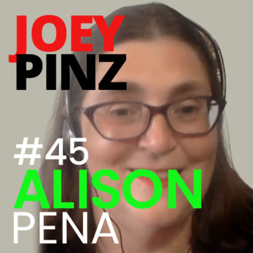 Thumbnail for 45: #45 Alison Pena: The Bad Widow | Joey Pinz Discipline Conversations