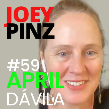 Thumbnail for 59: #59 April Dávila: Writing, mediation, and Ostriches| Joey Pinz Discipline Conversations