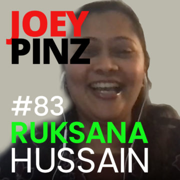 Thumbnail for 83: #83 Ruksana Hussain: Travel Blogger | Joey Pinz Discipline Conversations