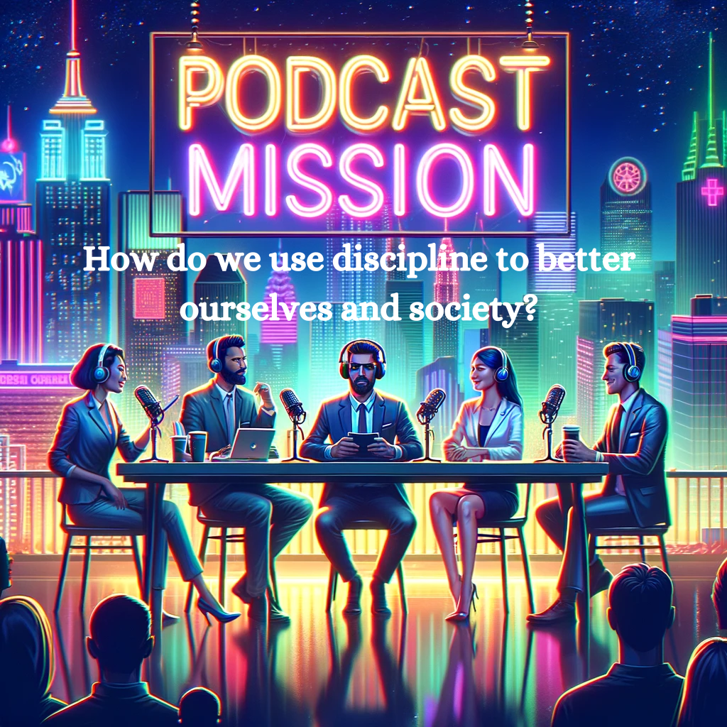 Podcast Mission - with sub heading